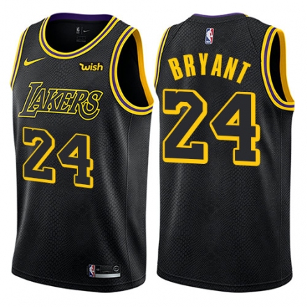 lakers 24 black jersey