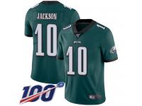 #10 Limited DeSean Jackson Midnight Green Football Home Men's Jersey Philadelphia Eagles Vapor Untouchable 100th Season