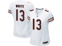 #13 Kevin White Chicago Bears Road Jersey _ Nike Women's White NFL Game