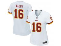 #16 Colt McCoy Washington Redskins Road Jersey _ Nike Women's White NFL Game