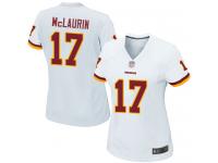 #17 Game Terry McLaurin White Football Road Women's Jersey Washington Redskins