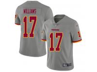 #17 Limited Doug Williams Gray Football Men's Jersey Washington Redskins Inverted Legend
