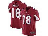 #18 Limited Kevin White Red Football Home Men's Jersey Arizona Cardinals Vapor Untouchable