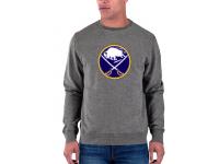 2015 NHL Buffalo Sabres Men Long Sleeve Dark Grey T-Shirt