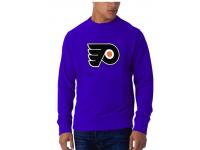 2015 NHL Philadelphia Flyers Men Long Sleeve Blue T-Shirt