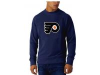 2015 NHL Philadelphia Flyers Men Long Sleeve Dark Blue T-Shirt