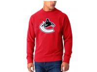 2015 NHL Vancouver Canucks Men Long Sleeve Red T-Shirt