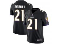 #21 Limited Mark Ingram II Black Football Alternate Men's Jersey Baltimore Ravens Vapor Untouchable