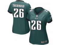 #26 Walter Thurmond Philadelphia Eagles Home Jersey _ Nike Women's Midnight Green NFL Game