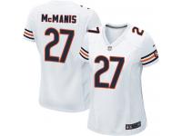 #27 Sherrick McManis Chicago Bears Road Jersey _ Nike Women's White NFL Game