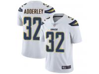 #32 Limited Nasir Adderley White Football Road Men's Jersey Los Angeles Chargers Vapor Untouchable