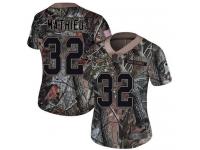 #32 Limited Tyrann Mathieu Camo Football Women's Jersey Kansas City Chiefs Rush Realtree