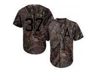 #37 Cody Allen Camo Baseball Youth Jersey Los Angeles Angels of Anaheim Realtree Collection Flex Base