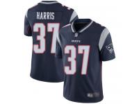 #37 Limited Damien Harris Navy Blue Football Home Youth Jersey New England Patriots Vapor Untouchable