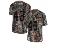 #43 Baltimore Ravens Justice Hill Limited Youth Camo Jersey Football Rush Realtree
