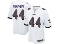 #44 Game Marlon Humphrey White Football Road Men's Jersey Baltimore Ravens