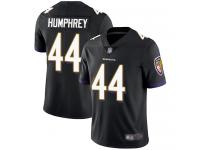 #44 Limited Marlon Humphrey Black Football Alternate Men's Jersey Baltimore Ravens Vapor Untouchable
