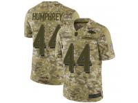 #44 Limited Marlon Humphrey Camo Football Men's Jersey Baltimore Ravens 2018 Salute to Service