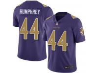 #44 Limited Marlon Humphrey Purple Football Youth Jersey Baltimore Ravens Rush Vapor Untouchable