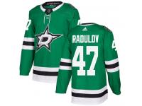 #47 Authentic Alexander Radulov Green Adidas NHL Home Men's Jersey Dallas Stars