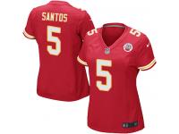 #5 Cairo Santos Kansas City Chiefs Home Jersey _ Nike Women's Red NFL Game