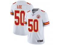 #50 Limited Darron Lee White Football Road Youth Jersey Kansas City Chiefs Vapor Untouchable