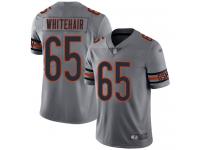 #65 Limited Cody Whitehair Silver Football Men's Jersey Chicago Bears Inverted Legend Vapor Rush