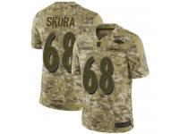 #68 Limited Matt Skura Camo Football Youth Jersey Baltimore Ravens 2018 Salute to Service
