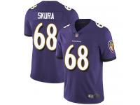 #68 Limited Matt Skura Purple Football Home Youth Jersey Baltimore Ravens Vapor Untouchable