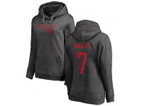 #7 Jake Bailey Ash Football One Color Women's New England Patriots Pullover Hoodie
