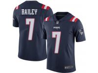 #7 Limited Jake Bailey Navy Blue Football Youth Jersey New England Patriots Rush Vapor Untouchable