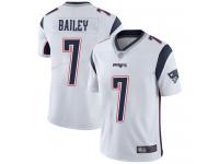 #7 Limited Jake Bailey White Football Road Youth Jersey New England Patriots Vapor Untouchable