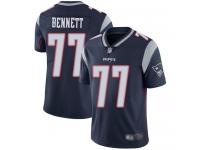 #77 Limited Michael Bennett Navy Blue Football Home Youth Jersey New England Patriots Vapor Untouchable