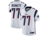 #77 Limited Michael Bennett White Football Road Youth Jersey New England Patriots Vapor Untouchable