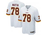 #78 Game Wes Martin White Football Road Youth Jersey Washington Redskins