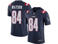 #84 Limited Benjamin Watson Navy Blue Football Youth Jersey New England Patriots Rush Vapor Untouchable