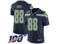 #88 Limited Will Dissly Navy Blue Football Home Men's Jersey Seattle Seahawks Vapor Untouchable 100th Season
