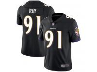 #91 Limited Shane Ray Black Football Alternate Youth Jersey Baltimore Ravens Vapor Untouchable