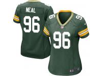 #96 Mike Neal Green Bay Packers Home Jersey _ Nike Women's Green NFL Game