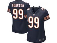 #99 Lamarr Houston Chicago Bears Home Jersey _ Nike Women's Navy Blue NFL Game