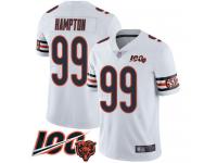 #99 Limited Dan Hampton White Football Road Youth Jersey Chicago Bears Vapor Untouchable 100th Season