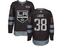 Adidas NHL Men's Paul LaDue Black Authentic Jersey - #38 Los Angeles Kings 1917-2017 100th Anniversary