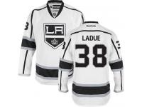 Adidas NHL Men's Paul LaDue White Away Authentic Jersey - #38 Los Angeles Kings
