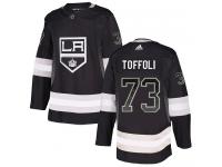 Adidas NHL Men's Tyler Toffoli Black Authentic Jersey - #73 Los Angeles Kings Drift Fashion