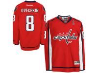 Alexander Ovechkin Washington Capitals Reebok Home Premier Jersey C Red