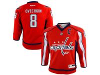Alexander Ovechkin Washington Capitals Reebok Youth Replica Player Hockey Jersey C Red