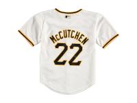 Andrew McCutchen Pittsburgh Pirates Majestic Toddler Official Player Cool Base Jersey - White