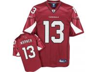 Arizona Cardinals Kurt Warner Youth Home Jersey - Throwback Red Reebok NFL #13 Authentic