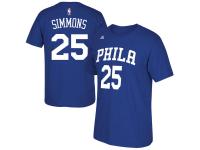 Ben Simmons Philadelphia 76ers adidas Net Number T-Shirt - Royal