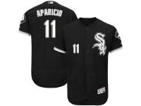 Black Luis Aparicio Men #11 Majestic MLB Chicago White Sox Flexbase Collection Jersey